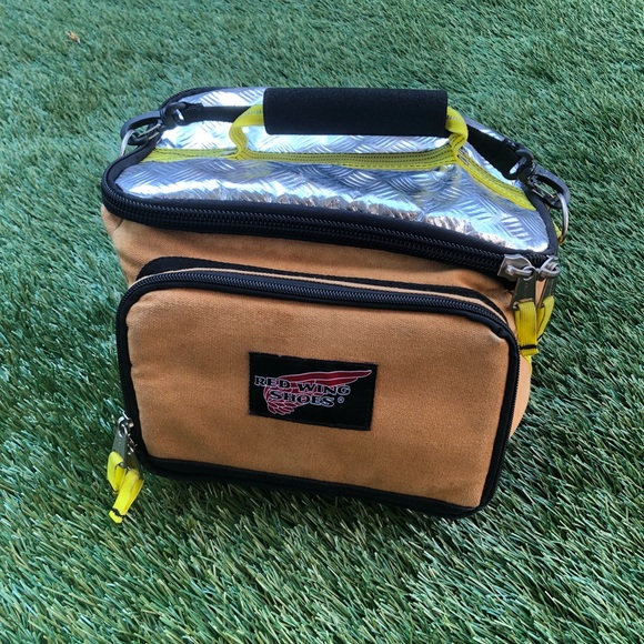 red wing lunch bag